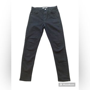 Topshop Moto Jamie Black Skinny Jeans. Size W28 L30.
